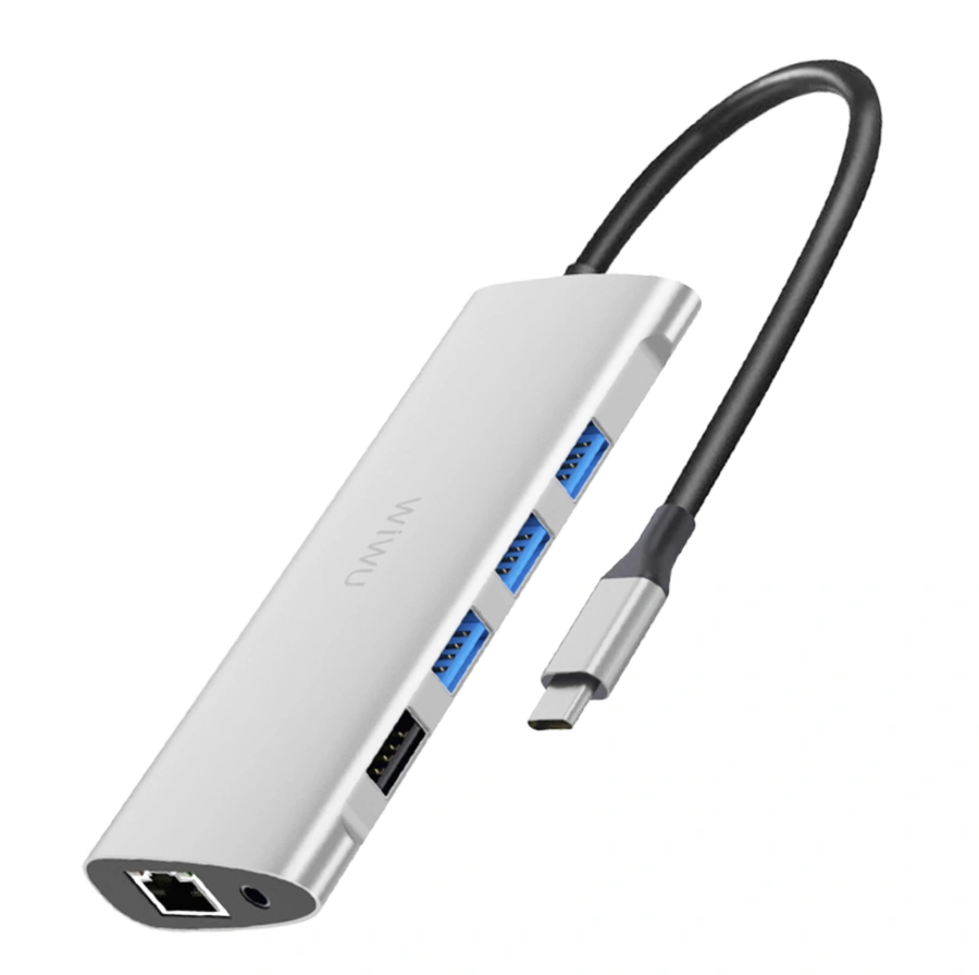 WiWU Alpha A11 11 in 1 USB-C Hub Silver